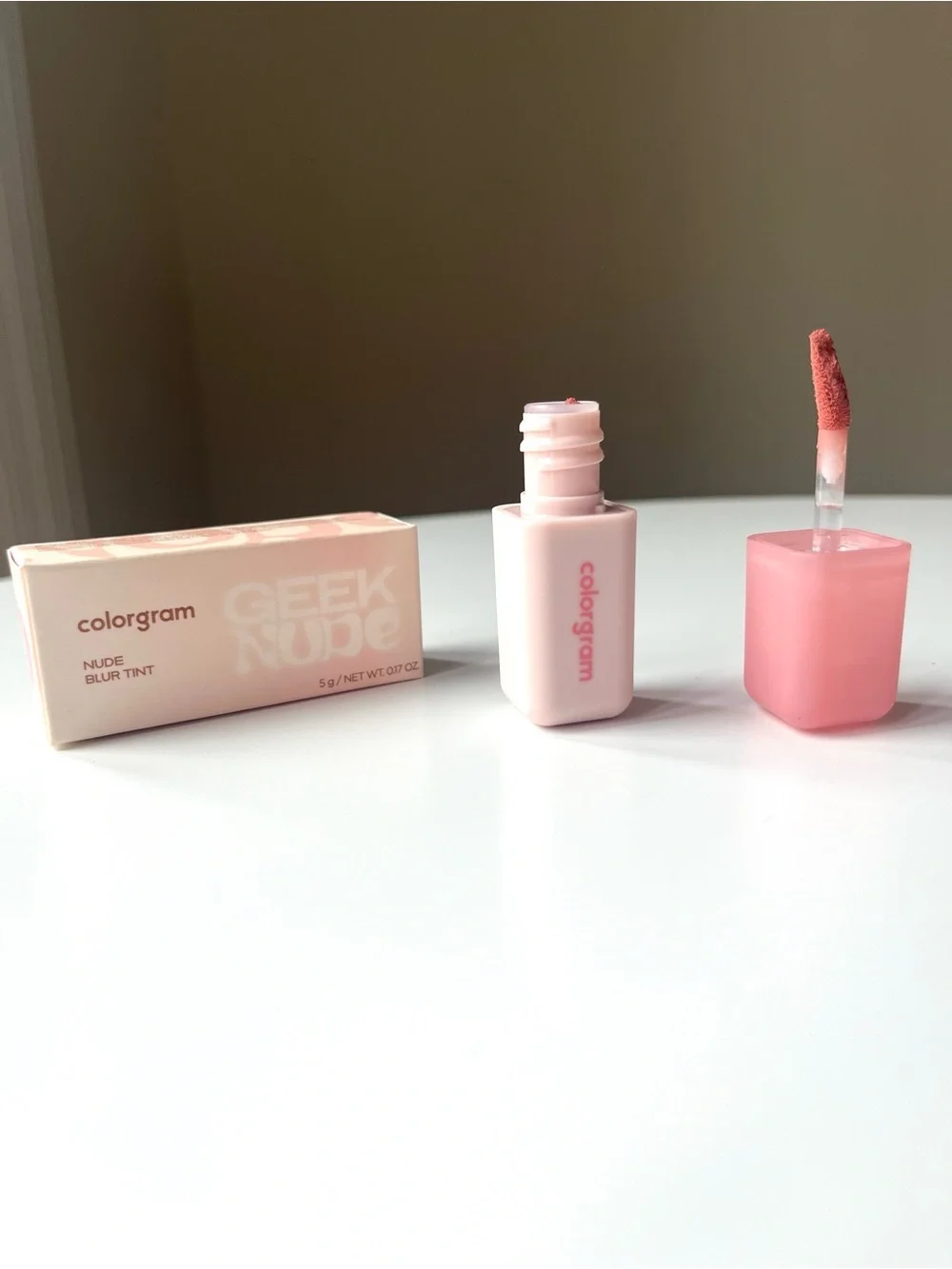 Colorgram Nude Blur Lip + Cheek Tint 02 Charming Pink NWT